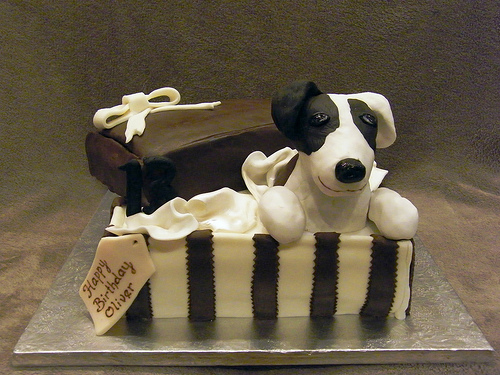 Jack Russell cake