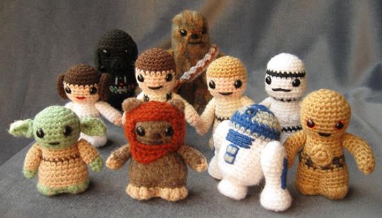 Amigurumis de Star Wars